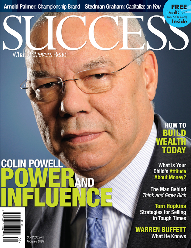 SUCCESS Magazine February 2009 - Colin Powell