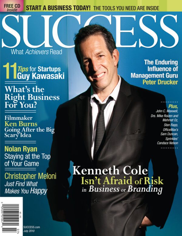 SUCCESS Magazine July 2010 - Kenneth Cole