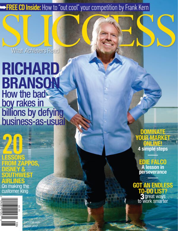 SUCCESS Magazine August 2012 - Richard Branson