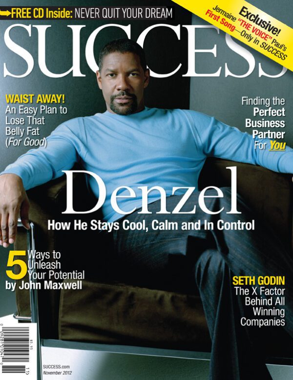 Success Magazine November 2012 - Denzel Washington