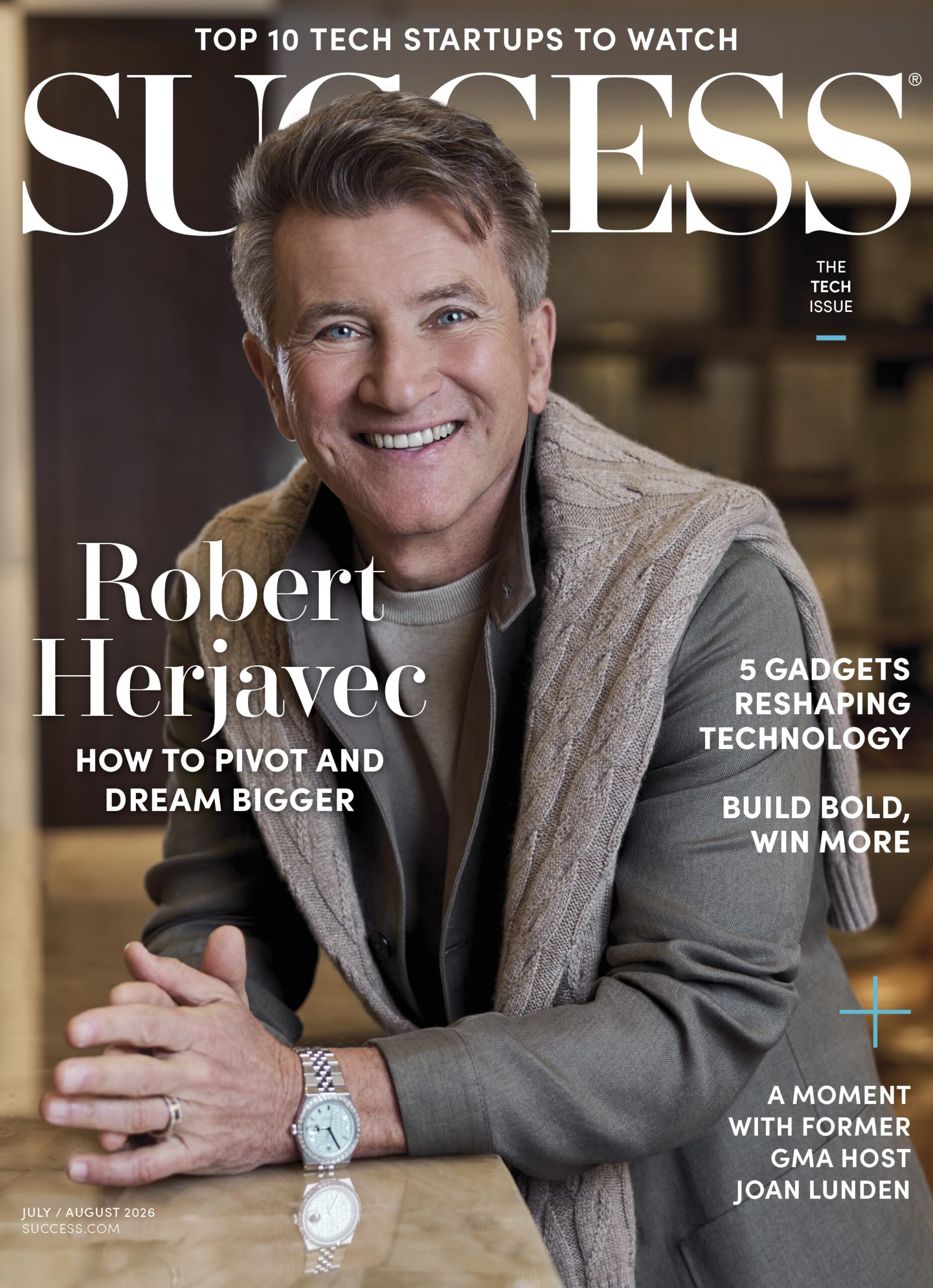 SUCCESS Magazine Jul/Aug 2026 – Robert Herjavec