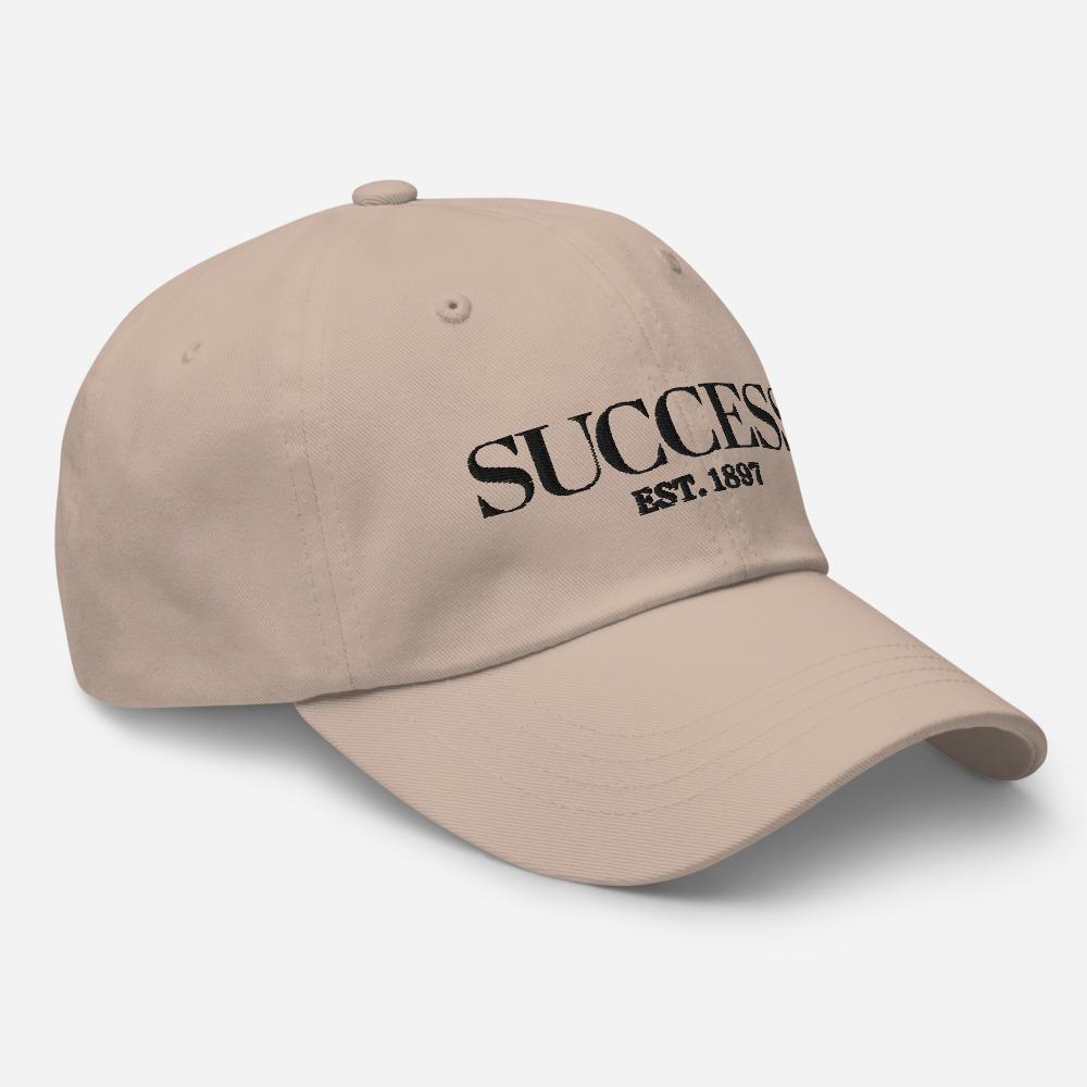 SUCCESS EST. 1897 Stone Cap