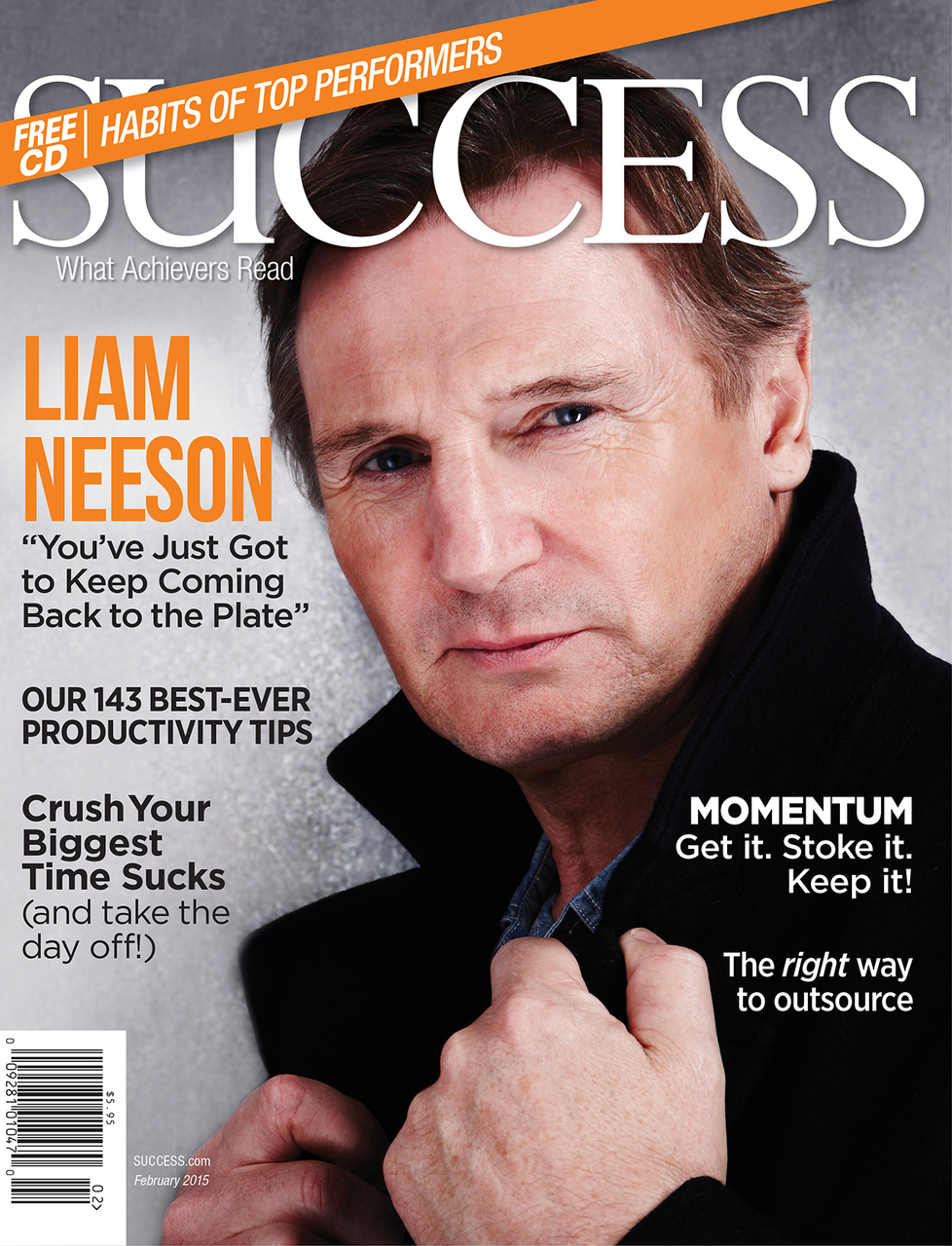 SUCCESS Magazine February 2015  - Liam Neeson