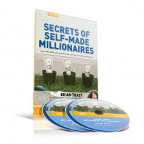 Secrets of Self-Made Millionaires DVD/CD Set by Brian Tracy