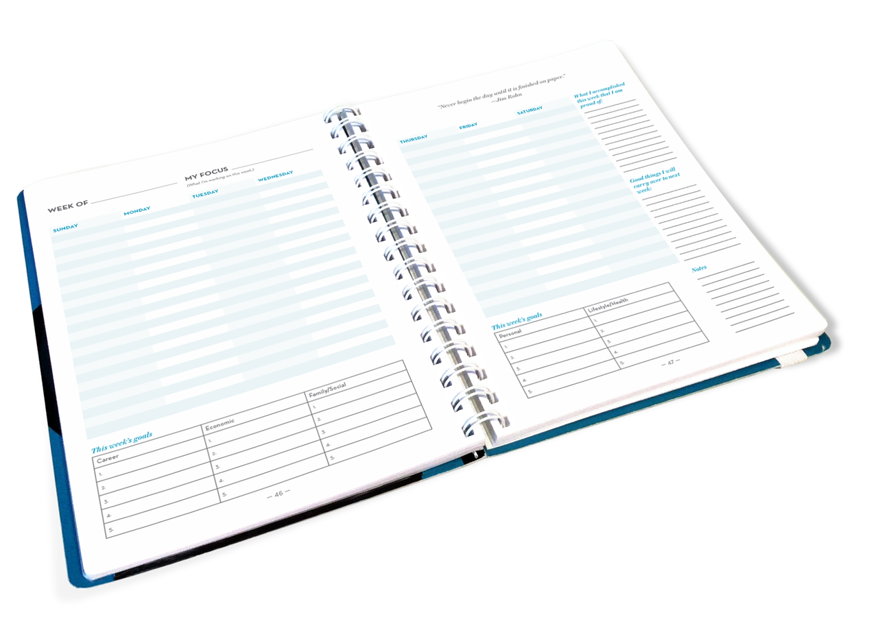 Jim Rohn One-Year Success Planner
