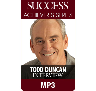 SUCCESS Achiever's Series MP3: Todd Duncan