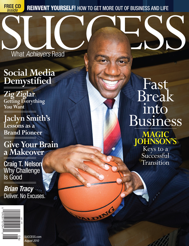 Success Magazine August 2010 - Magic Johnson