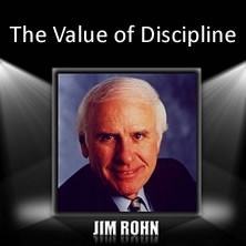 The Value of Discipline MP3 Audio by Jim Rohn