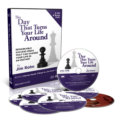 The Day That Turns Your Life Around by Jim Rohn - with Bonus DVD!